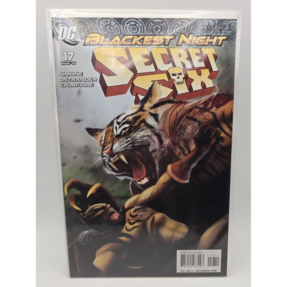 DC Comics Secret Six #17 Macrh 2010 Comic Book